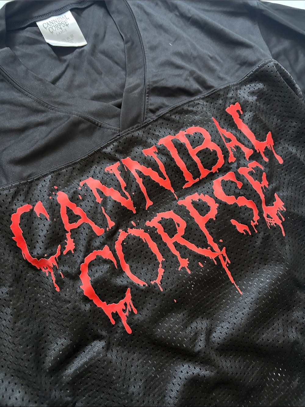 Cannibal corpse jersey L never worn